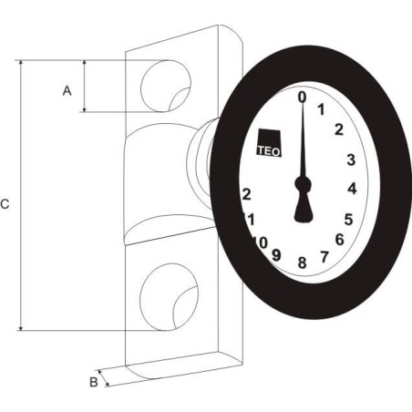 Peson dynamometre avec précision de 20 kilos cmu 5 tonnes