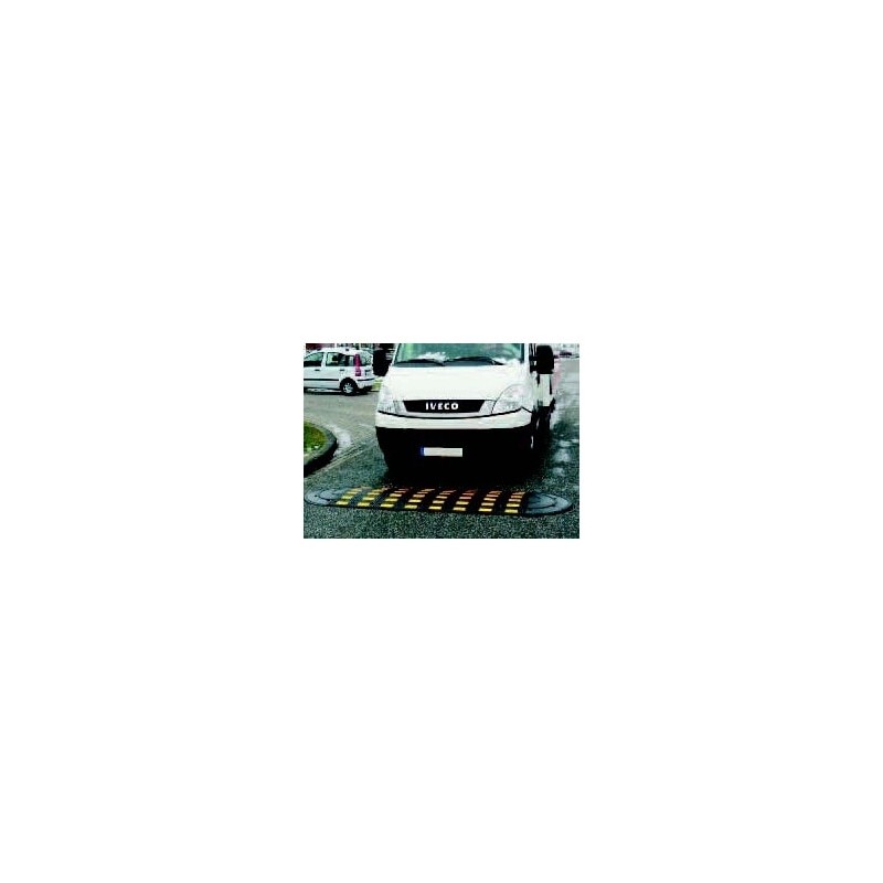 Ancrage spécial pour route de coussin de ralentissement Safetyrider en caoutchouc Ancrage spécial pour route de coussin de ralentissement Safetyrider en caoutchouc
