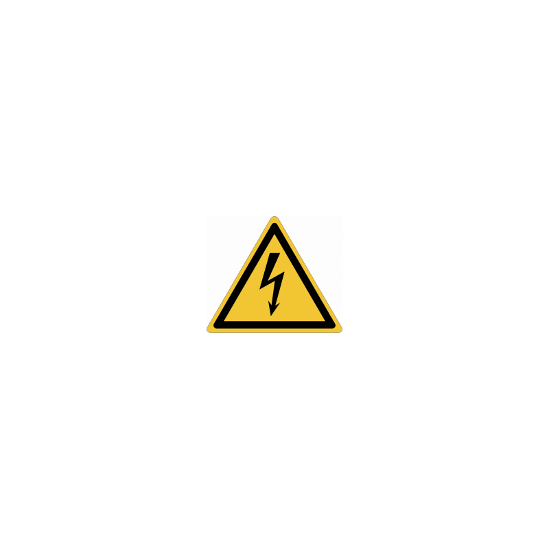 Panneau de signalisation Morion Haute tension Panneau de signalisation Morion Haute tension