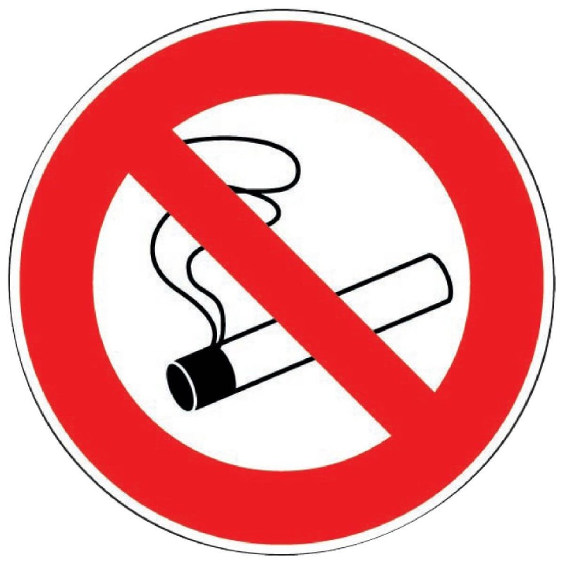 Panneau de signalisation Morion Défense de fumer