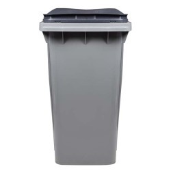 Conteneur poubelle 340 litres gris