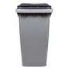 Conteneur poubelle 340 litres gris