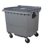 Conteneur poubelle 1000 litres gris