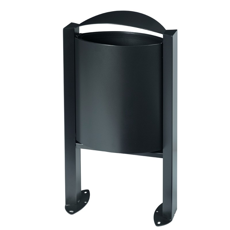 Poubelle 40 litres anthracite