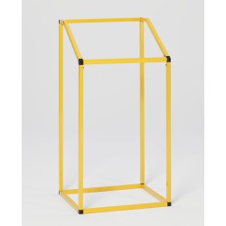 Support sac poubelle jaune