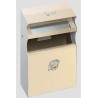 Cendrier corbeille 2+15L résistant
