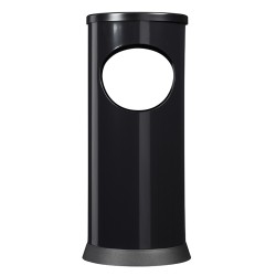 Cendrier corbeille noir