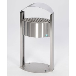 Cendrier INOX 15L 