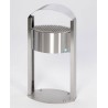 Cendrier INOX 15L stationnaire