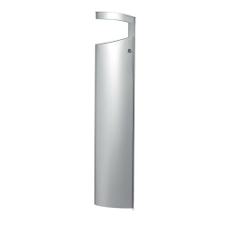 Cendrier gris métal