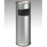 Cendrier poubelle aluminium anodisé