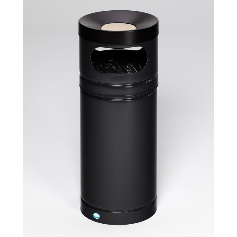 Cendrier poubelle combi anthracite Cendrier poubelle combi anthracite