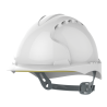 Casque de sécurité glissière blanc