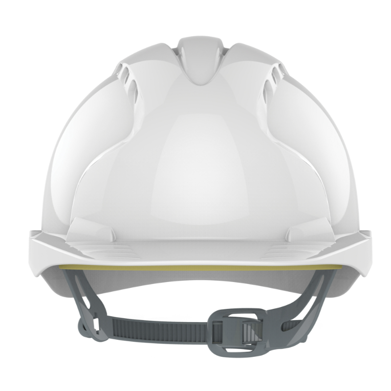 Casque de sécurité glissière blanc