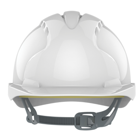 Casque de sécurité glissière blanc