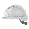 Casque de sécurité glissière blanc