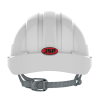 Casque de sécurité glissière blanc