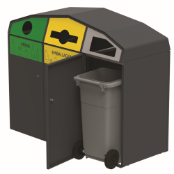Conteneur poubelle 120 l