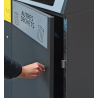 Serrure de conteneur poubelle