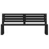 banc metal jardin