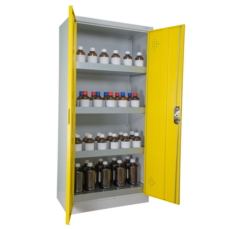 Armoire jaune