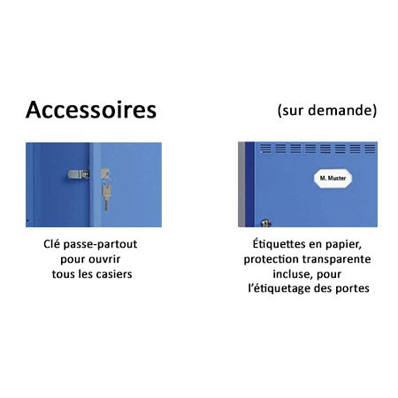 Armoire électrique à porte battantes avec fenêtre transparente