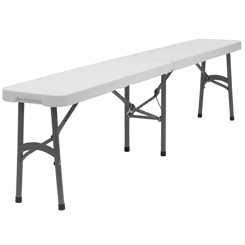 Banc pliable en polyéthylène