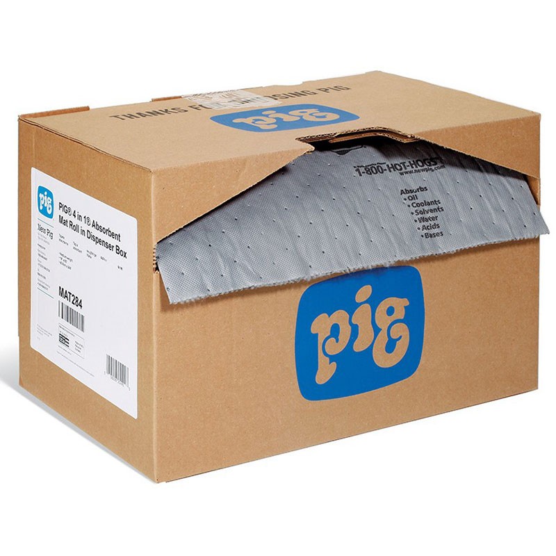 Tapis absorbant universel PIG® 4 IN 1® – Réf. MAT284 – Haute efficacité – Actilev