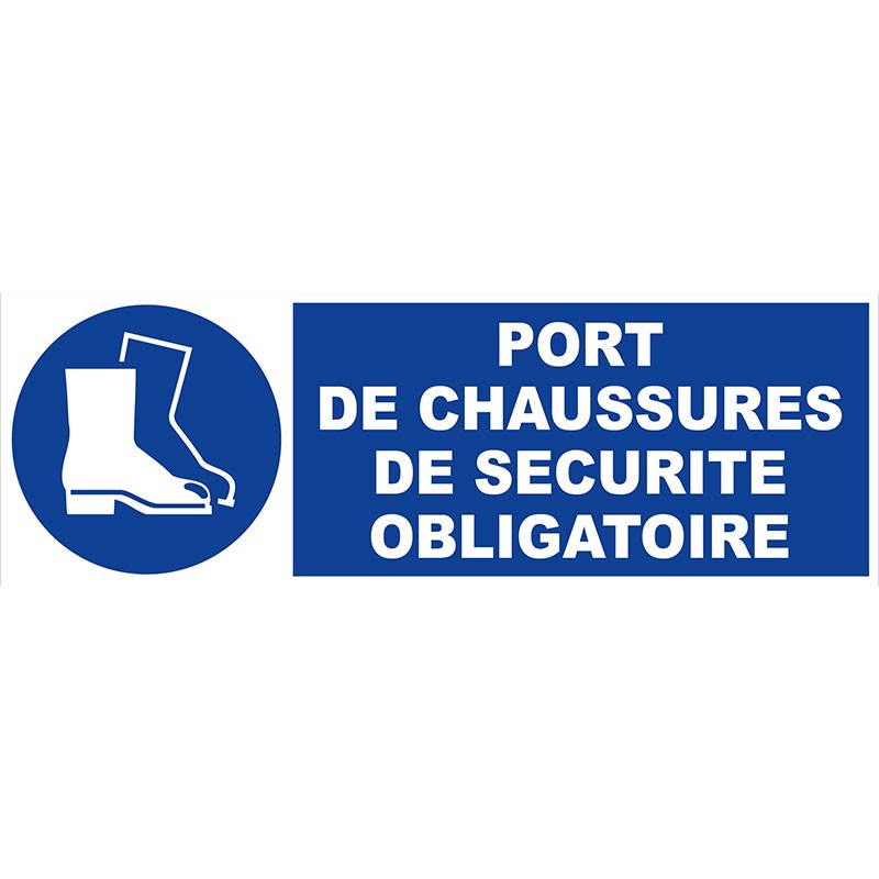 chaussures sécurité obligatoire