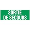 Panneau d'évacuation sortie de secours