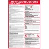 Panneau d'affichage obligatoire 400 x 600