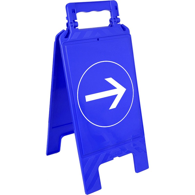Chevalet de signalisation flèche de direction