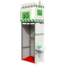 Douche de sécurité chauffée 350 l