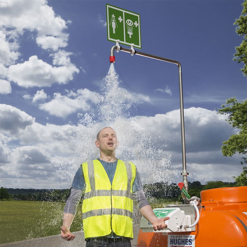 Douche de sécurité 1200l