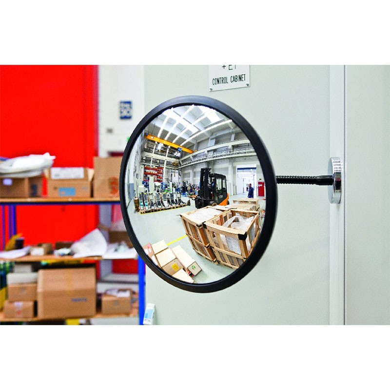 Miroir DETEKTIV avec support magnétique – Sécurité et visibilité optimales | Actilev