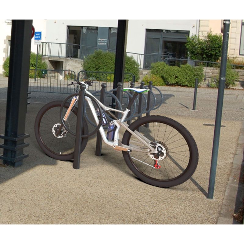 Support vélo en acier