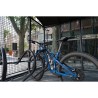 Abri vélo avec toit en polycarbonate
