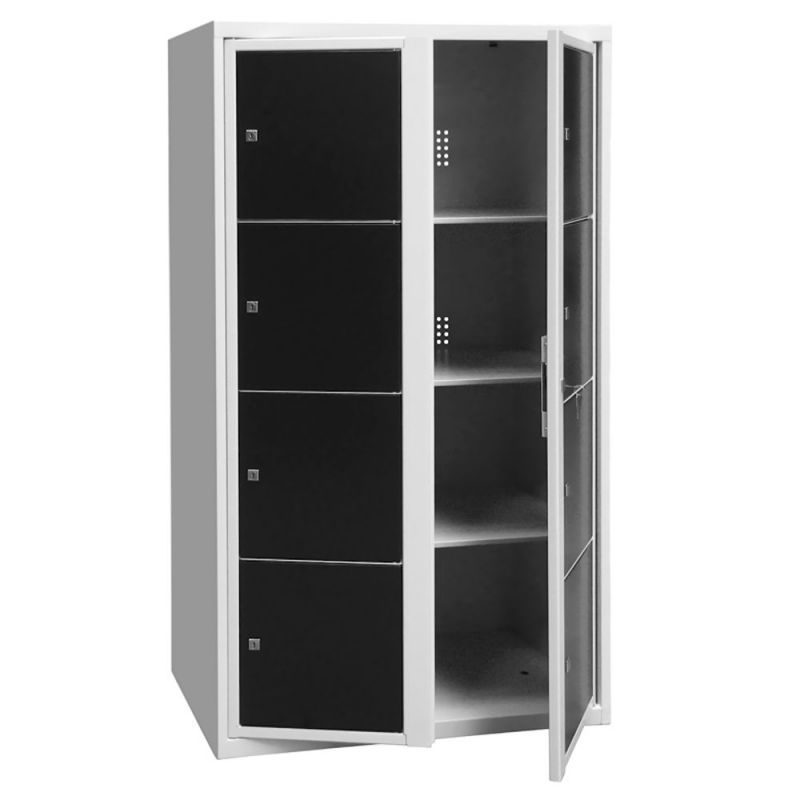 Armoire multi-cases vestiaire scolaire visitable ligne 790 sécurisé