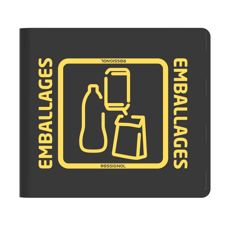 étiquette poubelle tri sélectif