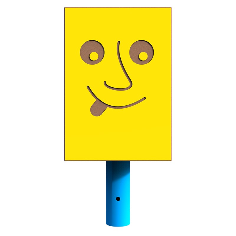 Corbeille de tri des déchets pour aires de jeux