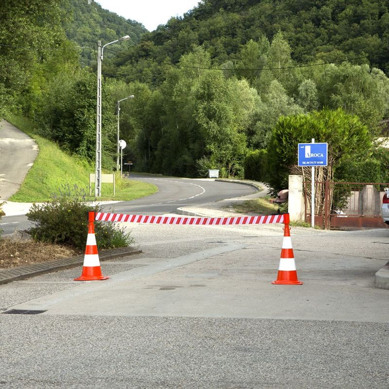 barrière temporaire de sécurité