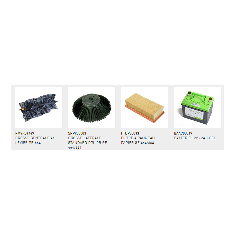 balayeuse sur batterie 12V
