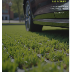 ActiGrid | Dalle Stabilisation Sol Écologique & Résistante | Actilev