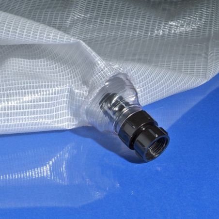 déviateur de fuite de toit avec seau