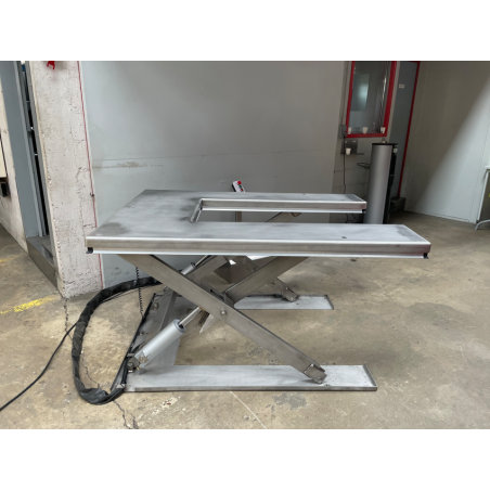 table de levage inox 1500 kg