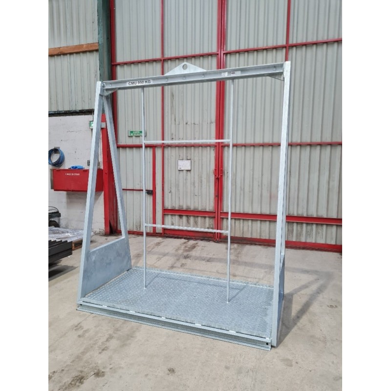 support menuiserie galvanisé