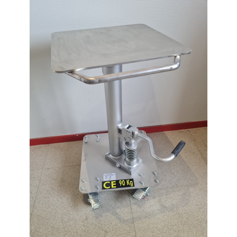 table élévatrice hydraulique 90 kg