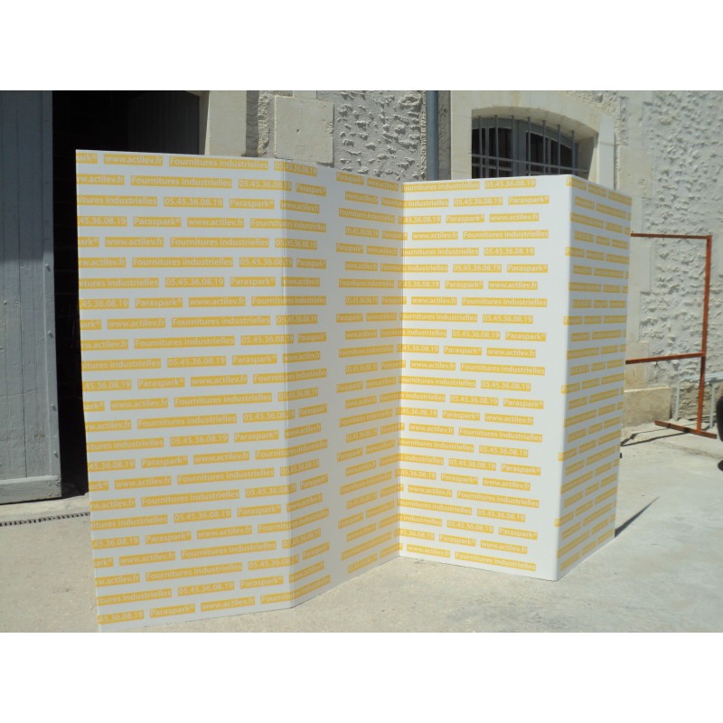 Carton ignifugé M1 pour soudure paravent de protection soudure Paraspark®