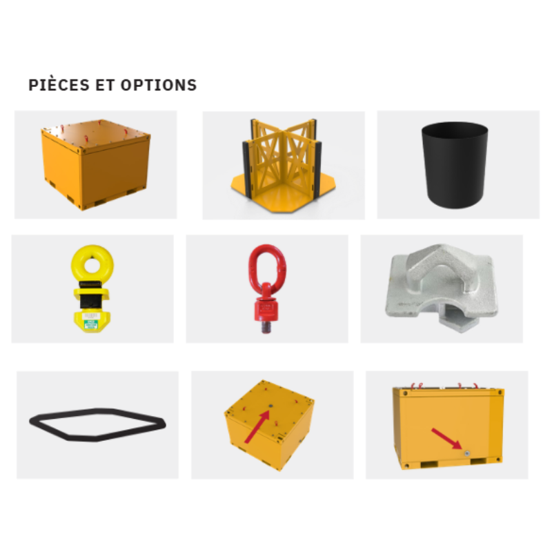 conteneur blindé 200 litres nucléaire