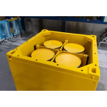 conteneur blindé déchets radioactifs